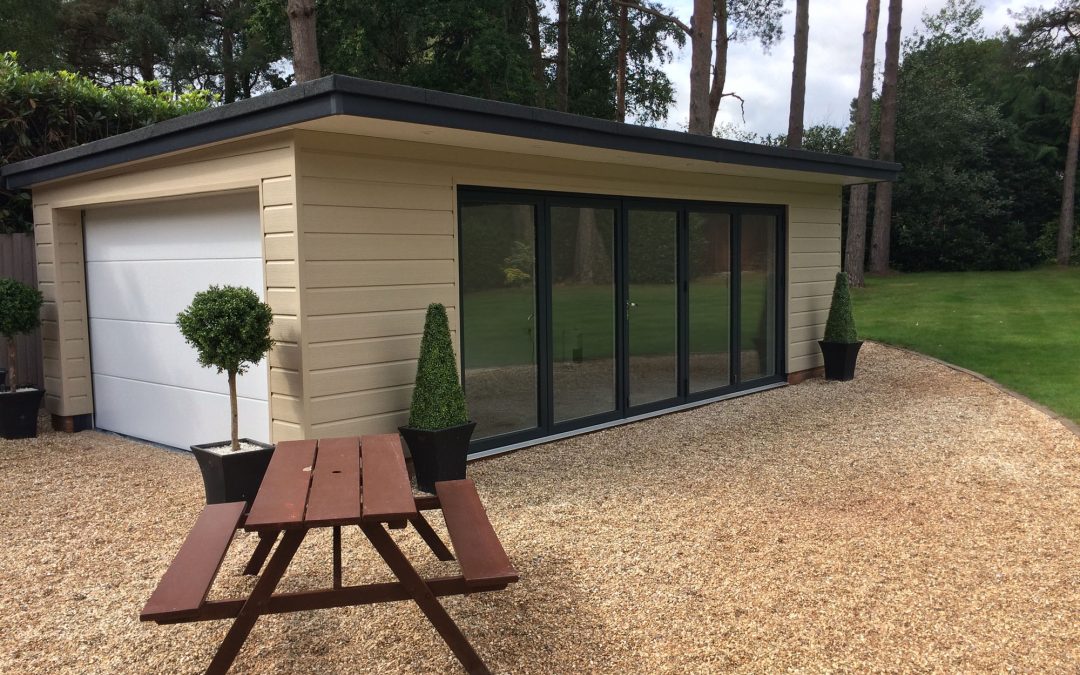 BESPOKE GARDEN ROOM INSTALLATION IN FERNDOWN